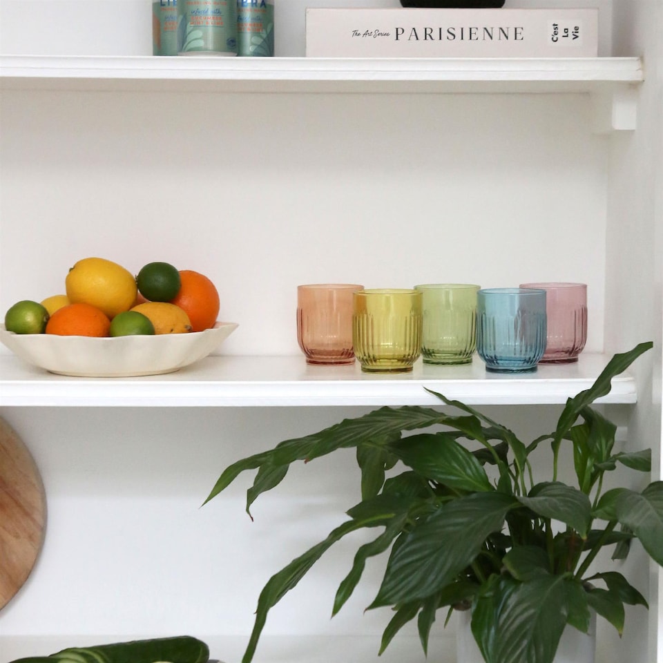 image 1 of LAV Tokyo Whisky Glasses - 330ml - Full Colour - Pack of 6