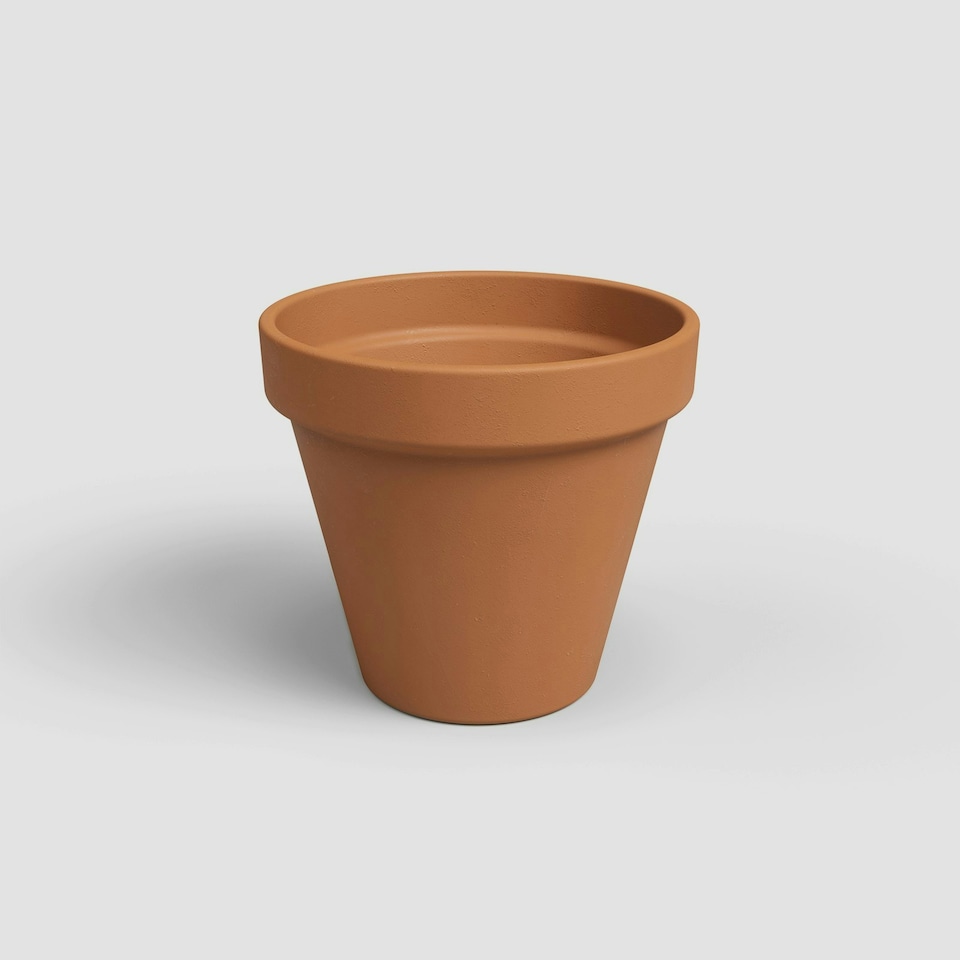 image 1 of APTA Verona 13cm Terracotta Pots (Set of 4) - Classic Indoor & Outdoor Decor