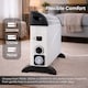 image 5 of Prem-I-Air 2kW Convector Heater with 3 Heat Settings, 24-Hour Timer & Stat White