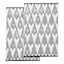 2 x Christmas Tree Hand Towels (Black & White) - Selected