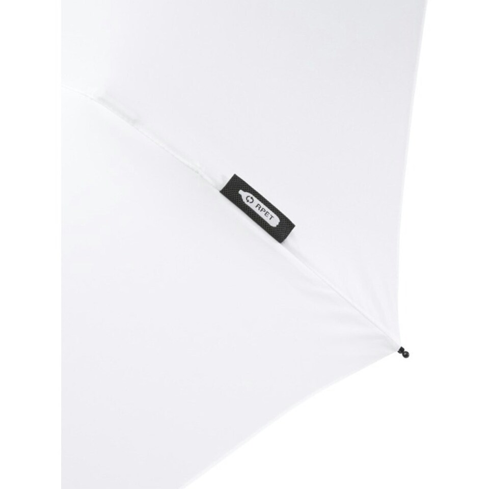 image 1 of Avenue Birgit Recycled Folding Umbrella - White - One Size