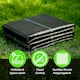 image 3 of Heavy Duty Weed Control Fabric - Landscape Membrane for Garden, Patios & Flower Beds | Black | 1m x 25m