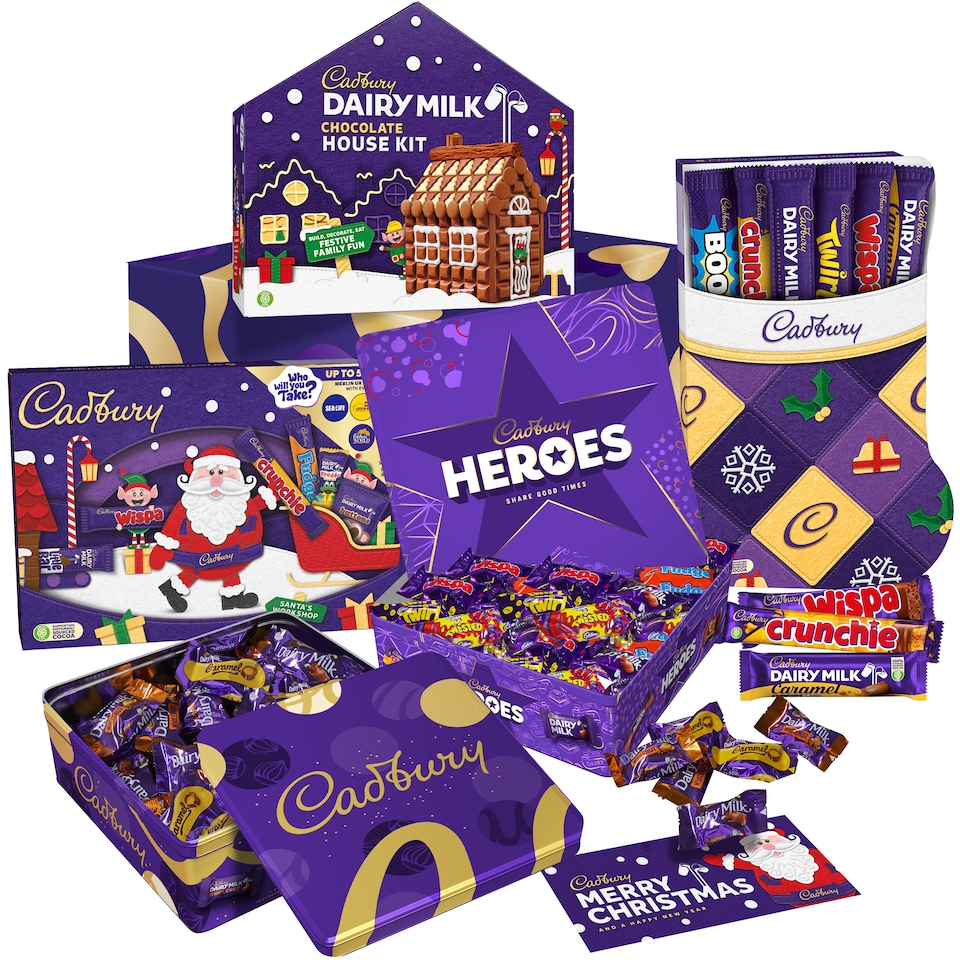 image 1 of Cadbury Christmas Magic Chocolate Hamper