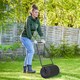 image 2 of DURHAND Garden Lawn Roller 38L Steel Push Grass Mower Water Sand Filled