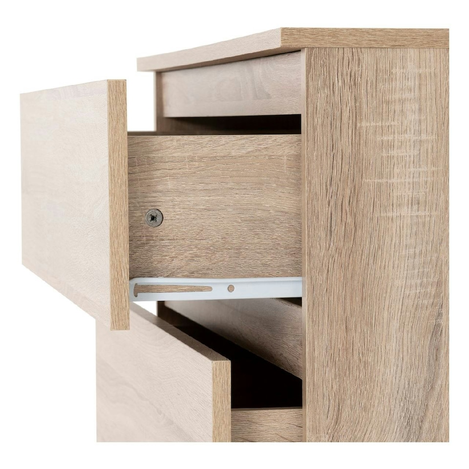 image 1 of Malvern 4 Drawer Chest Black