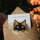 image 3 of Happy Birthday Cute Ragdoll Cat Watercolor Birthday Card