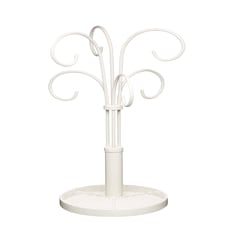 KitchenCraft Mug Tree Cream Wrought Iron | Cream