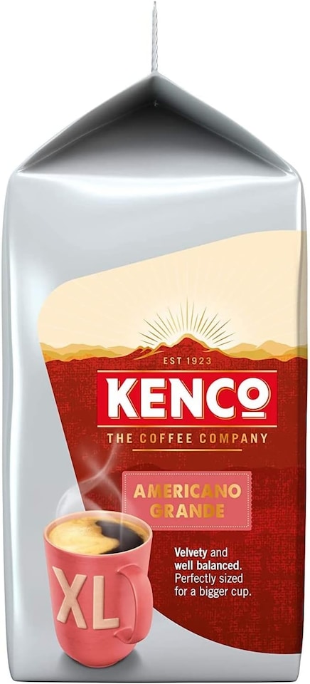 image 1 of Tassimo Kenco Americano Grande XL Coffee Pods x16 (Pack of 5, Total 80 Drinks) - Premium Coffee Capsules