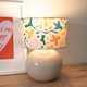image 3 of ValueLights Bosco Stone Ceramic Table Lampbstract Shapes Shade