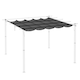 image 8 of Outsunny Pergola Shade Cover Replacement Canopy for 3 x 3(m) Pergola, Beige