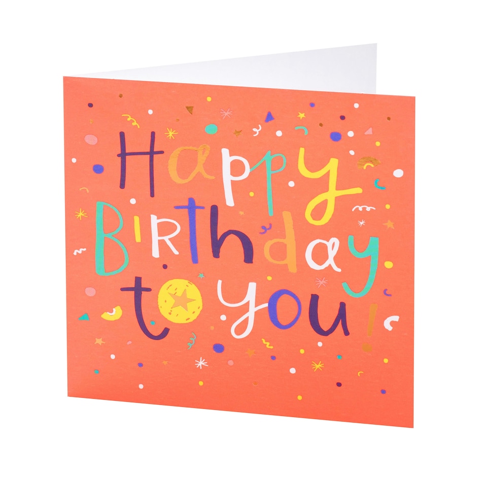 image 1 of Birthday Card - Happy Birthday Bright