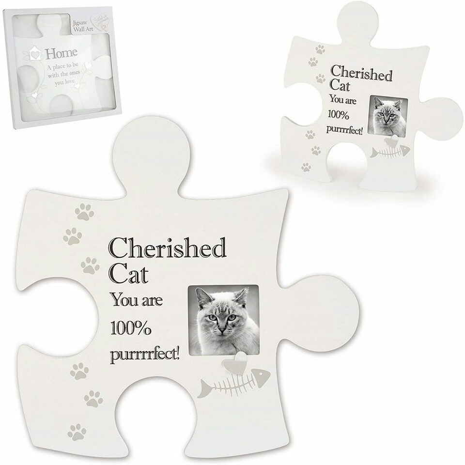 Sentiment Jigsaw Art - Cat