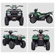 image 8 of HOMCOM 12V Electric Car for Kids, Battery Powered Quad Bike, Ride-On ATV Car with Forward, Reverse Functions, Music, LED Lights, for Ages 3-5 Years - Green