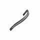 image 3 of Shires Aviemore Large Diamante Browband Black | Size: Cob
Colour: Black/Pink