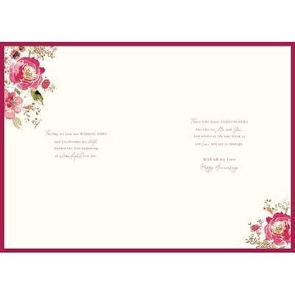 image 1 of I love You Wife Anniversary Card
