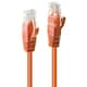 image 2 of 0.3m CAT6 U/UTP Snagless Gigabit Ethernet Cable, Orange