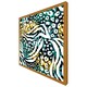 image 5 of Tropical leaves & animal print (Picture Frame) White | S