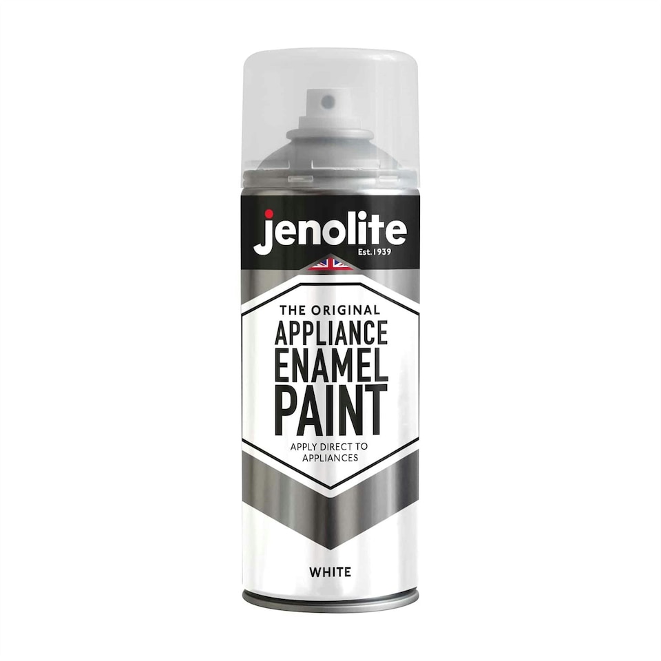 Jenolite Appliance Enamel Paint - White - 400ml