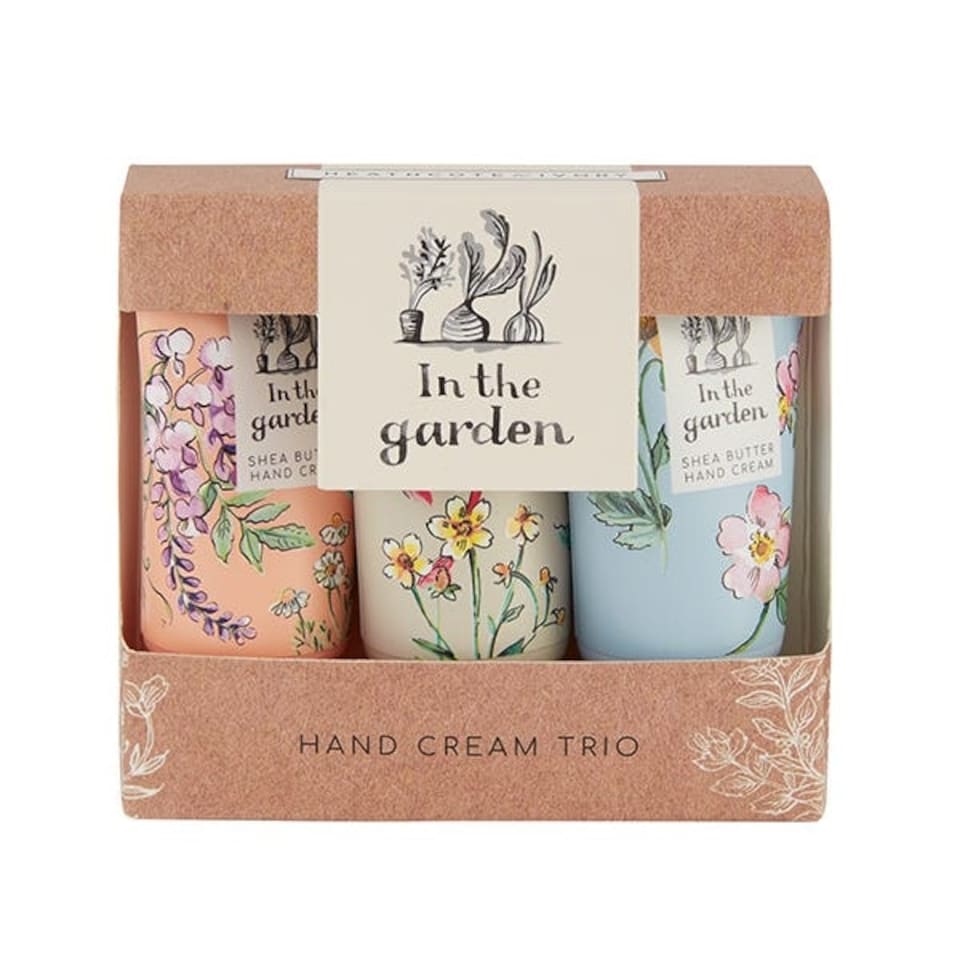 image 1 of Heathcote & Ivory In The Garden Hand Cream Trio