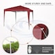 image 4 of MCC Direct Gazebo 3x3 Pop up Red | Red | Red