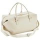 image 1 of Bagbase Womens/Ladies Boutique Weekender Holdall - Oyster - One Size White | One Size