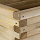 image 5 of Primrose Pine Wooden Raised Bed Outdoor Trough Planed Planter 120cm