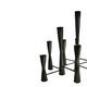image 2 of Parker 11 Piece Candle Centerpiece - Mild Steel - L27 x W51.5 x H42 cm - Silver | Silver | 1