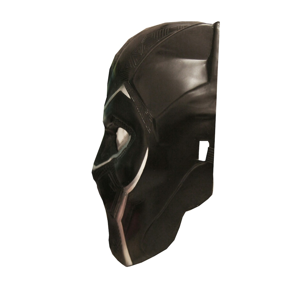 image 1 of Marvel Avengers Childrens/Kids Black Panther 1/2 Mask - Black - One Size