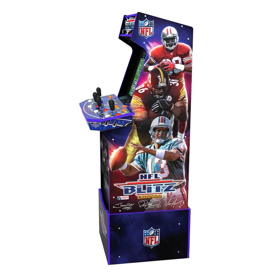 image 1 of Arcade 1Up - NFL Blitz 3-in-1 Wifi Enabled Arcade Machine | Multi | XL