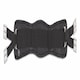 image 1 of Shires Humane Anti-Chafe Girth Black | Size: 54 Inch
Colour: Black