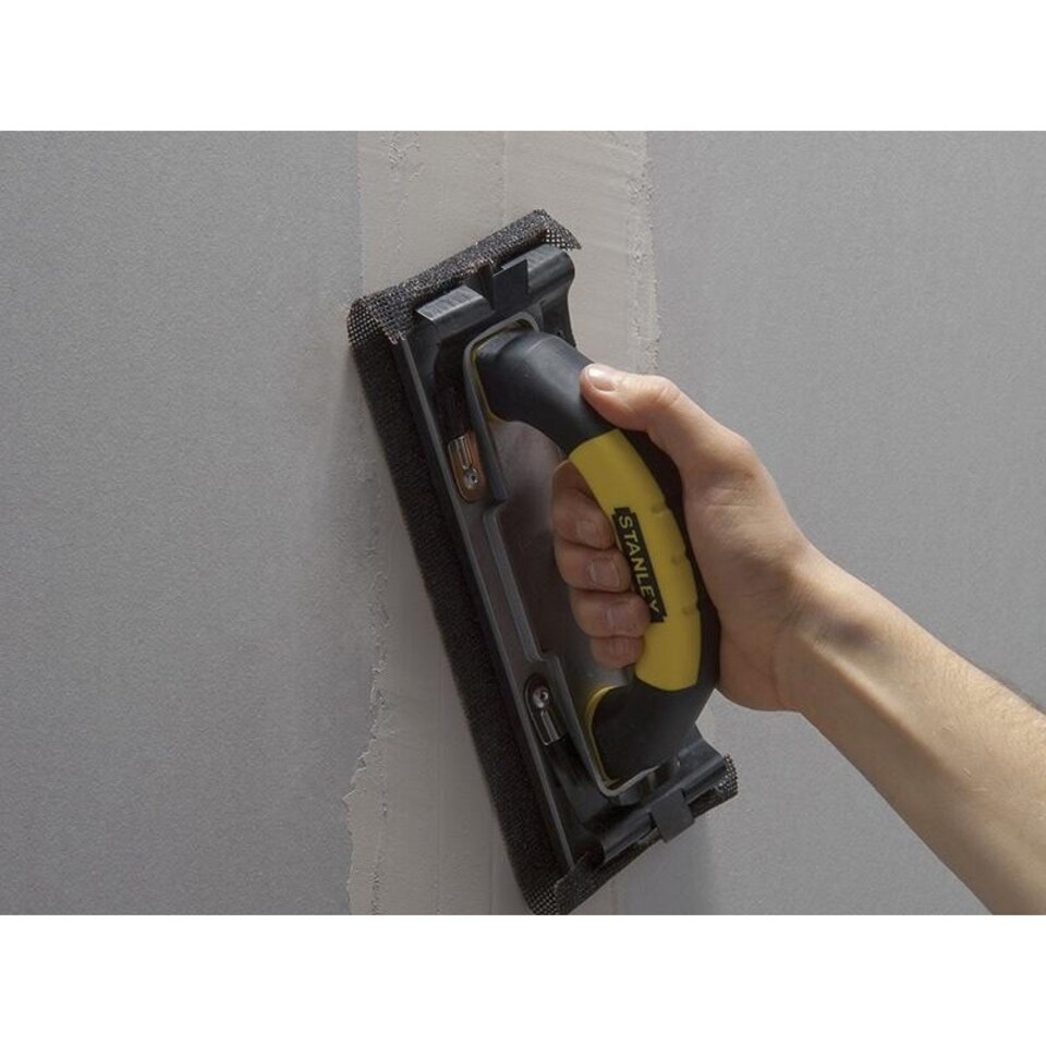 image 1 of Stanley Hand Tools Hand Sander 230 X 80mm (9 X 3in) - Multi Colour - One Size