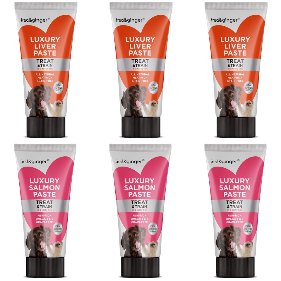 Liver Liver Hepatic Paste Tubes Grain Free Ha Pate Ideal Training Aid Medication Administering Lick Matt Salmon pet food packaging