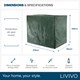 image 8 of 3-Seater Garden Swing Cover Green