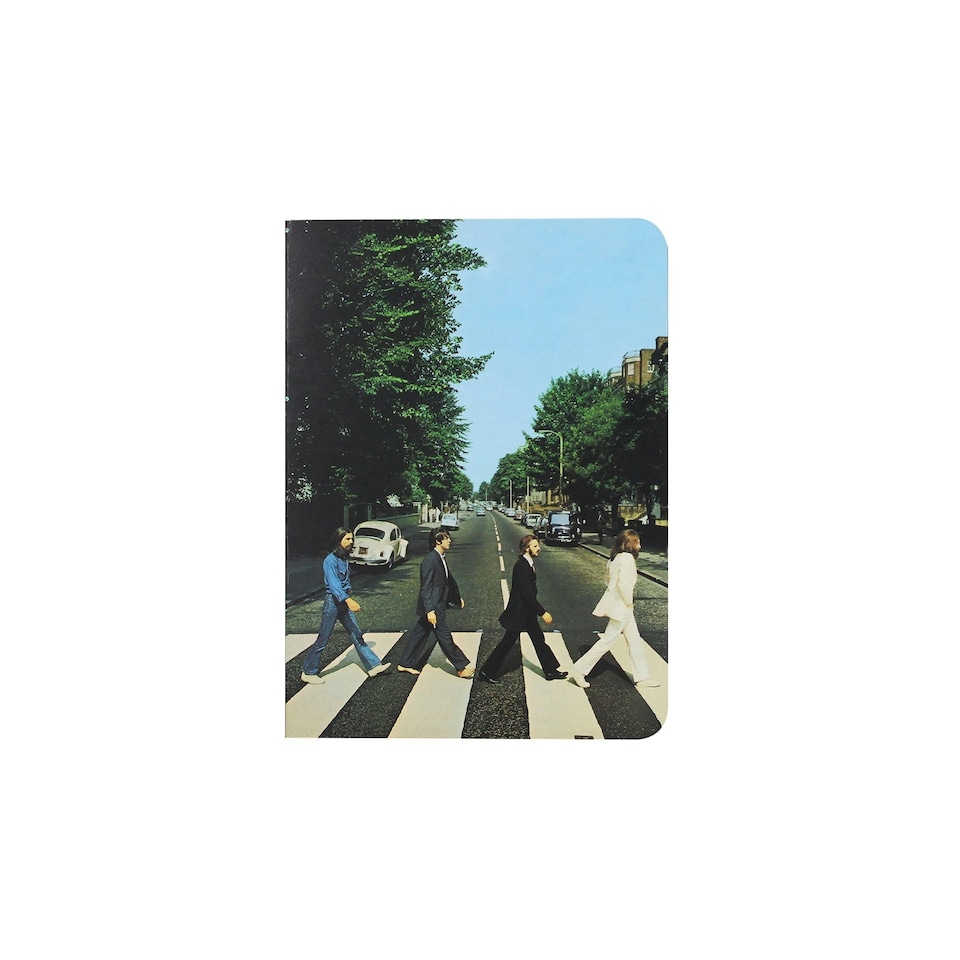 image 1 of A6 Notebook (Softcover) - The Beatles (Abbey Road)