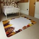 image 3 of Orange & Purple Autumn (Rug) Orange | Large: 140x200cm