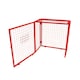 image 4 of Red Gas Bottle Collapsible Mesh Cage - 90cm x 80cm x 43cm