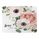 image 1 of Garden Flower Pink Peach Rose White Anemone Blanket | Multi