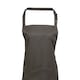 image 2 of Premier Unisex Adult Colours Pocket Full Apron | Grey | Dark Grey | One Size | 1