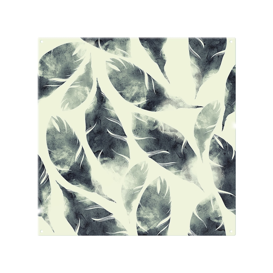 image 1 of Feathers Fantastic Birds Splash Back | White