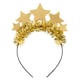 image 1 of Modern Christmas Gold Foil Star Headbands