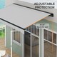 image 5 of Outsunny 3.5 x 2.5m Electric Retractable Awning, Aluminium Frame, Light Grey | Grey | 1