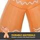 image 5 of HOMCOM 8ft Christmas Inflatable Gingerbread Man Lighted Indoor Outdoor Décor