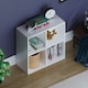 image 3 of Vida Designs Durham 2x2 Cube Storage Bookcase Display Unit, White