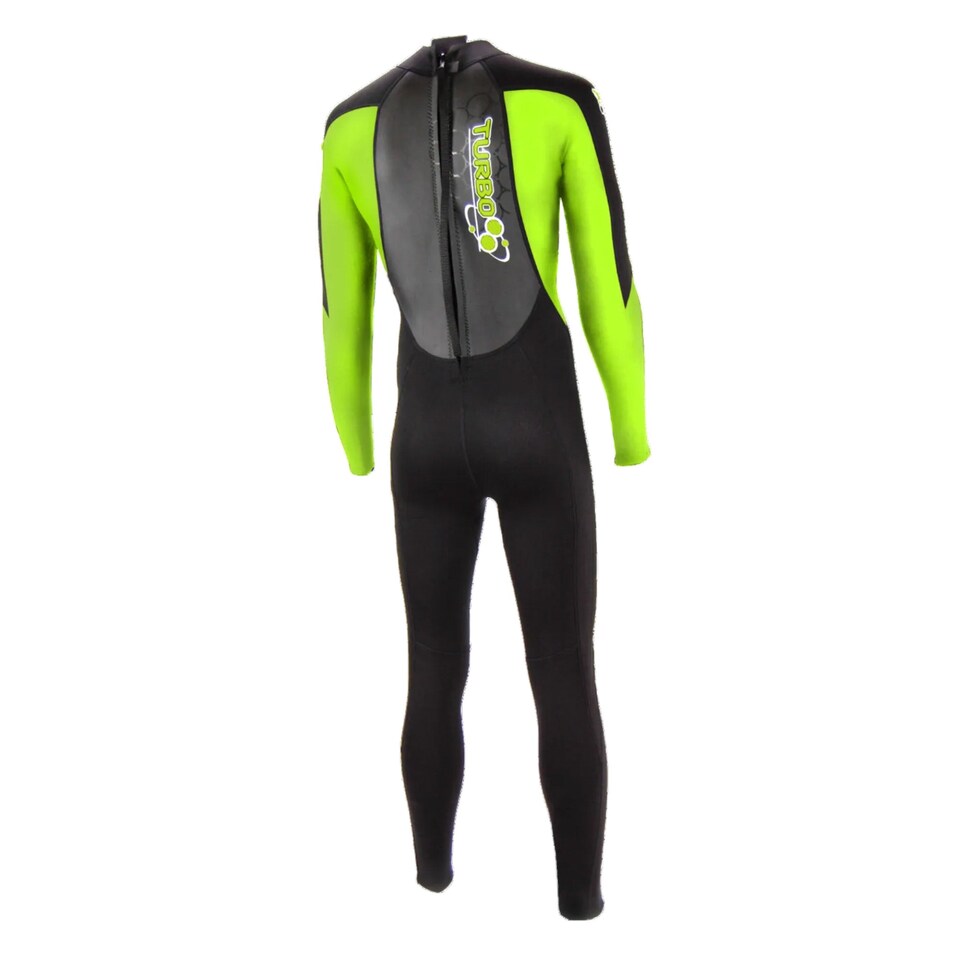 image 1 of Mens Turbo 2.5mm Wetsuit Black/Green