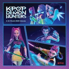 K-Pop Demon Hunters 2026 Square Wall Calendar | Multi | Multicoloured | 1