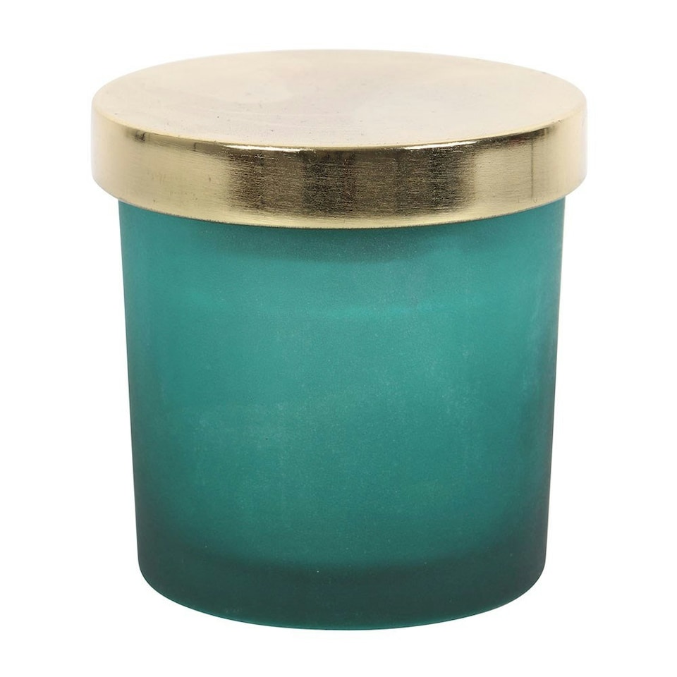 image 1 of Something Different Mint Heart Chakra Scented Candle - Teal - One Size