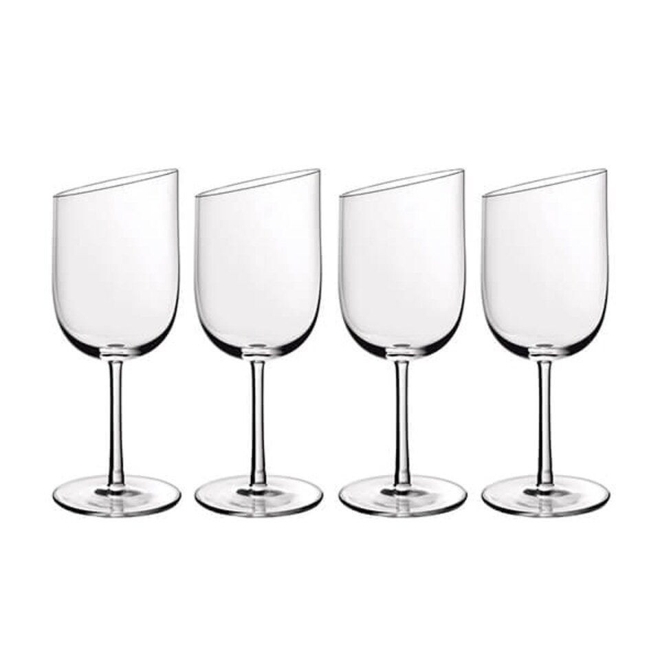 image 1 of Villeroy & Boch New Moon Set of 4 White Wine Goblets