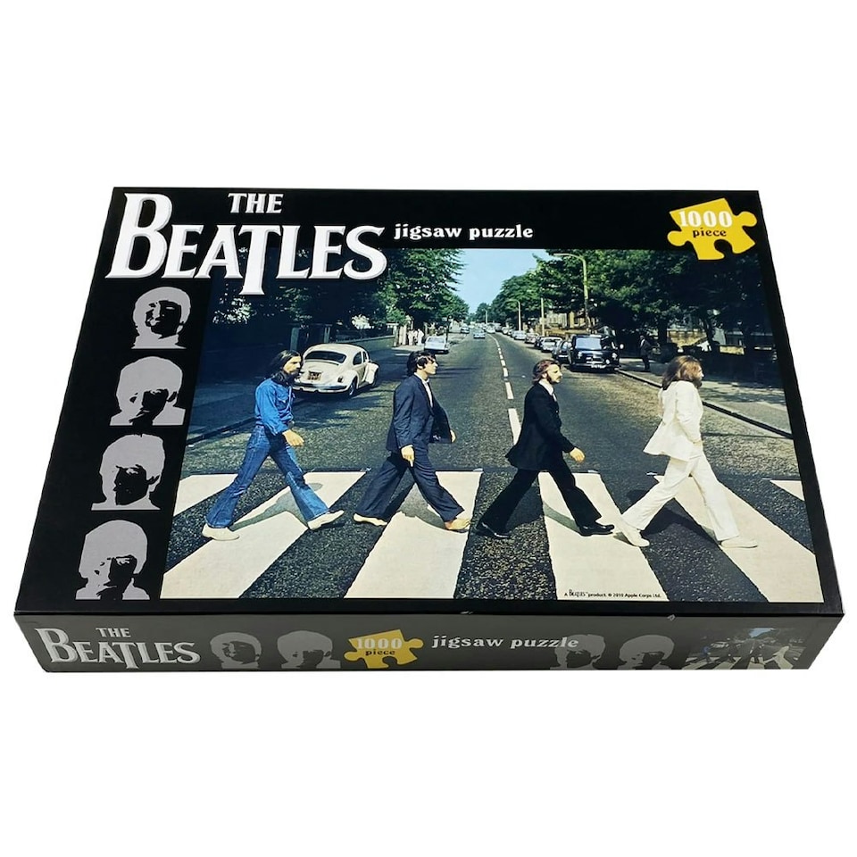 image 1 of The Beatles Abbey Road Puzzle - Multicoloured - 69cm x 49cm