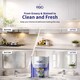 image 6 of HQC Kitchen & Bathroom Paint - Mould Resistant, Washable & Durable - Mint Green - 5L