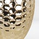 image 5 of First Choice Lighting Set of 2 Textured Ceramic Bedside Table Pale Gold Plated Finish and Black Textured Cotton Fabric Shade Gold | Black